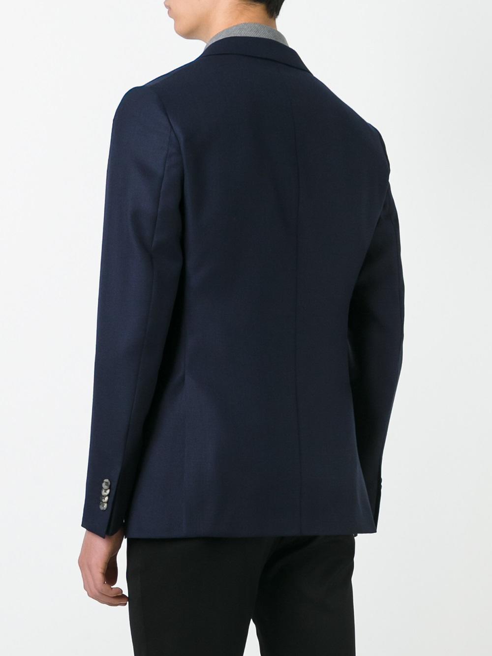 two button blazer 