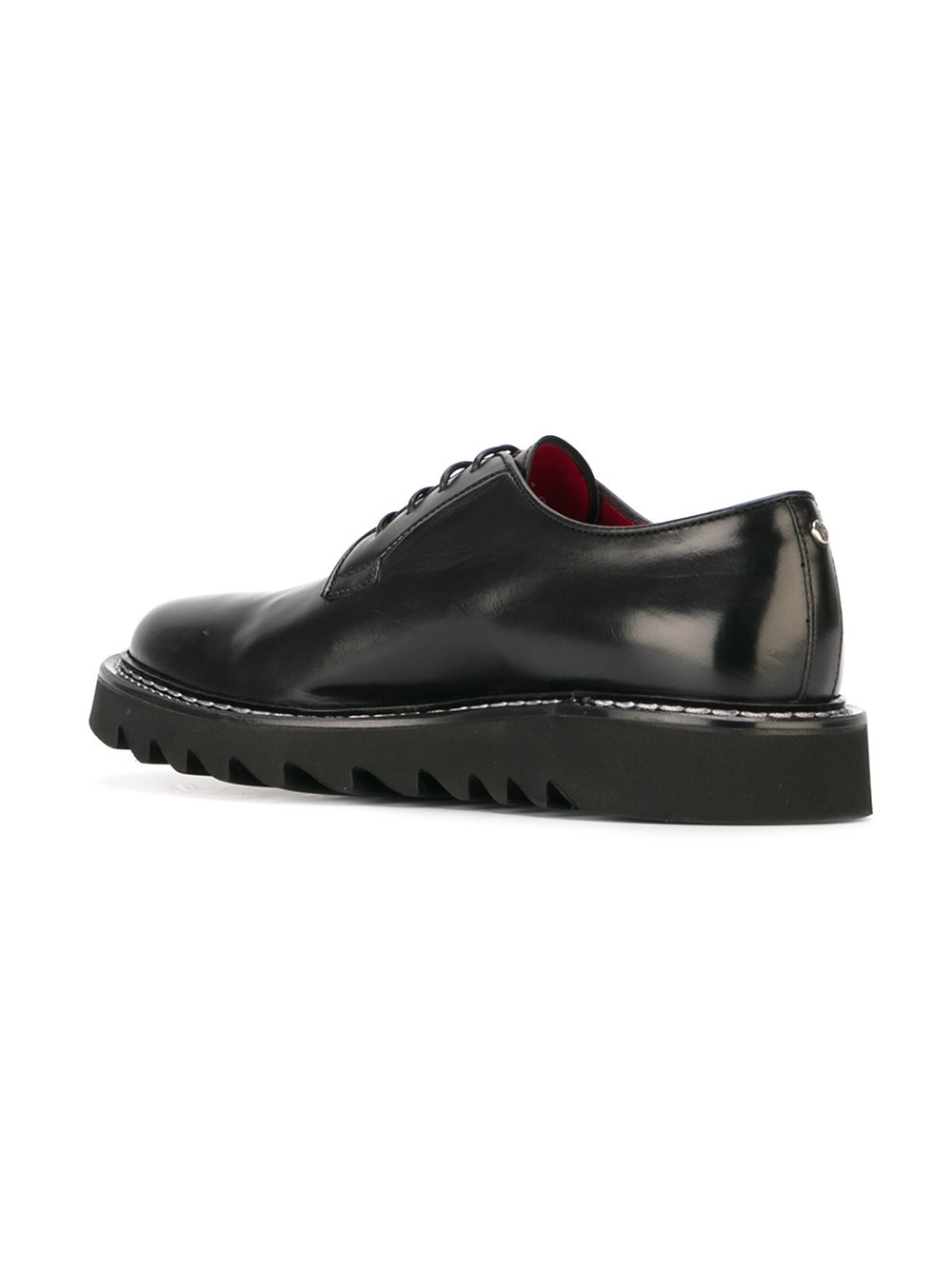 ridged sole Derby shoes