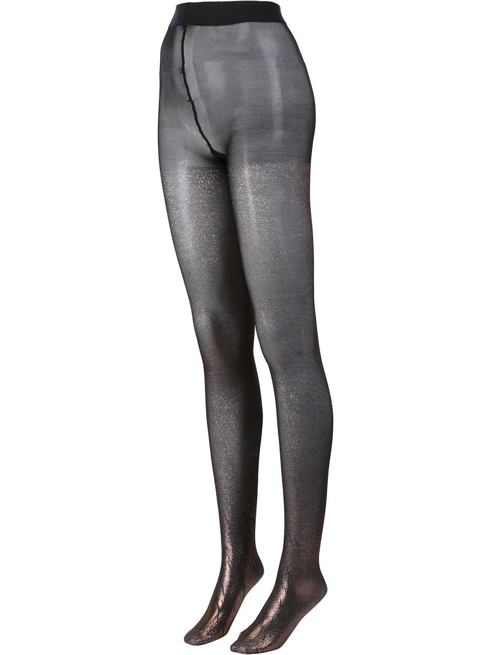 'Lamina Satine' tights