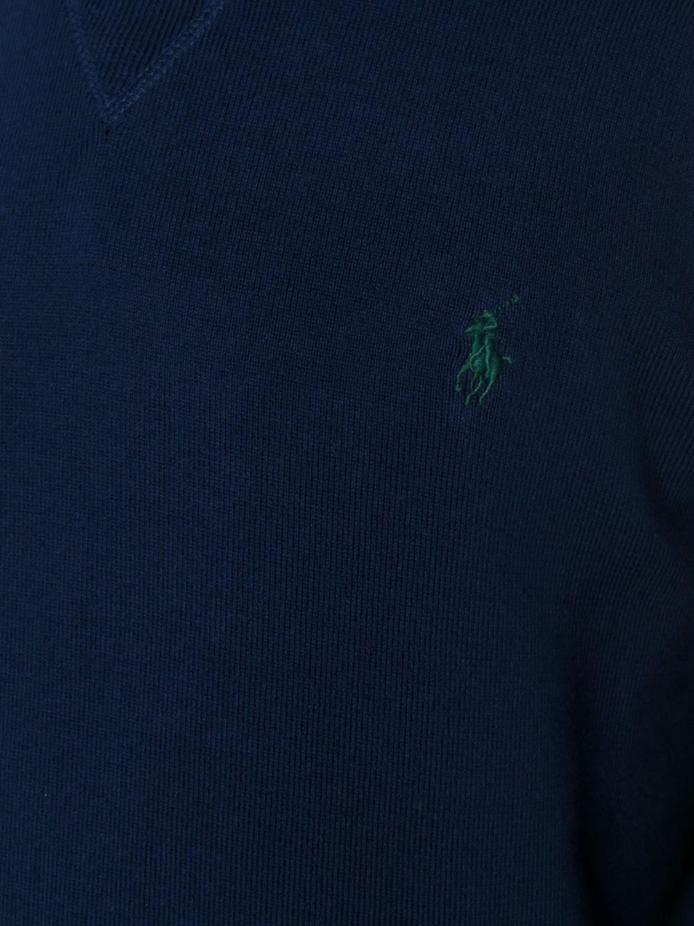 embroidered logo sweatshirt