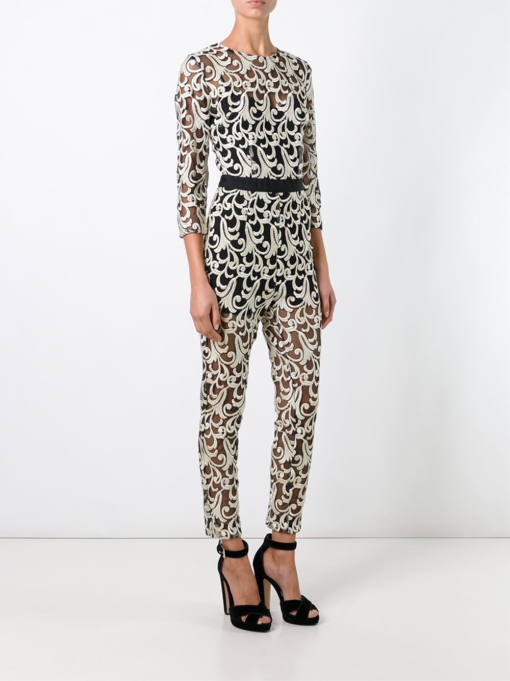 embroidered jumpsuit 