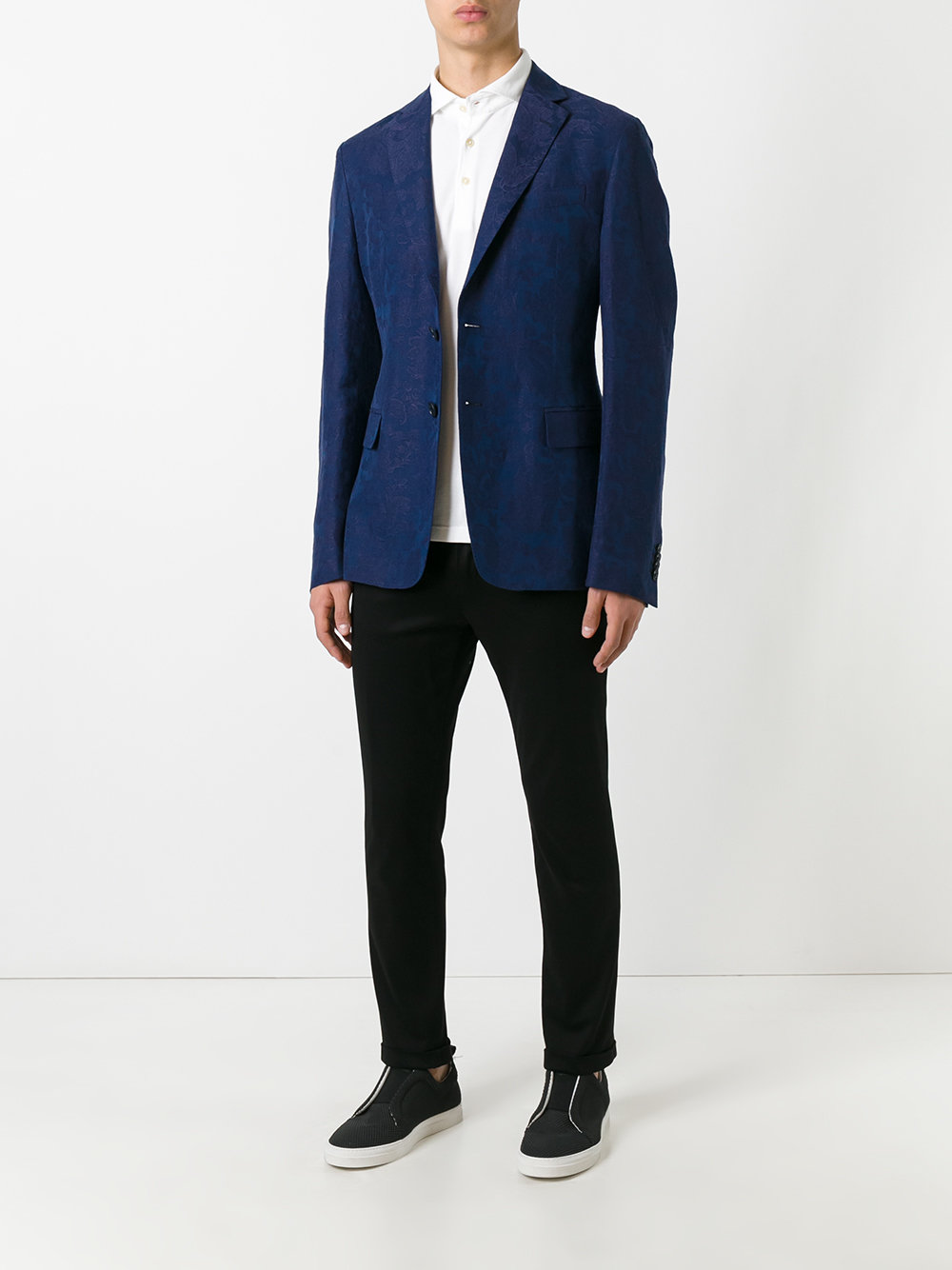 jacquard blazer