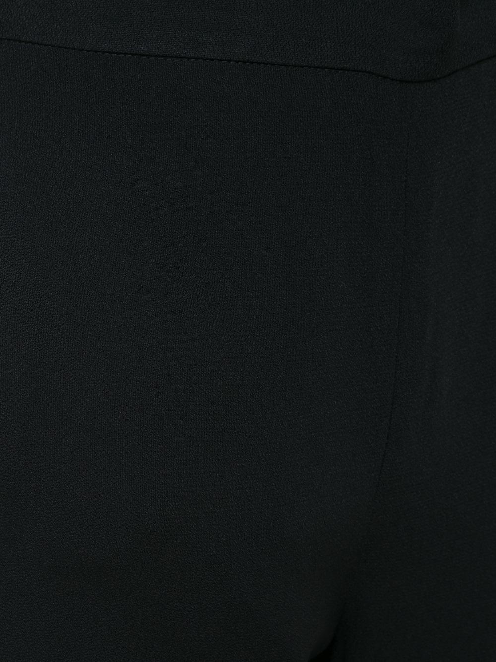 high waist flared trousers
