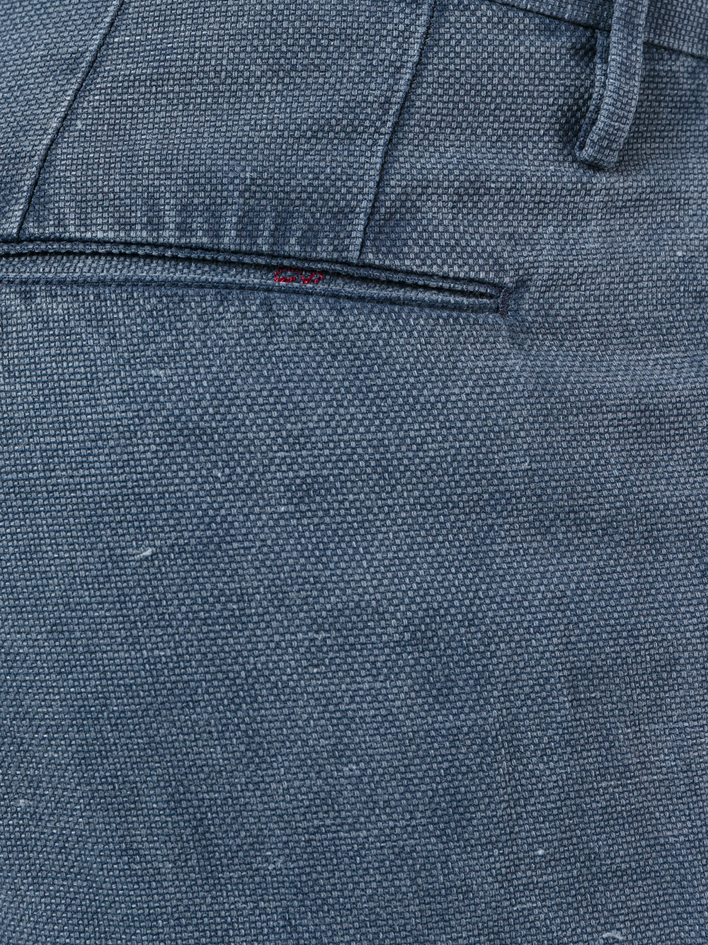 tailored denim trousers