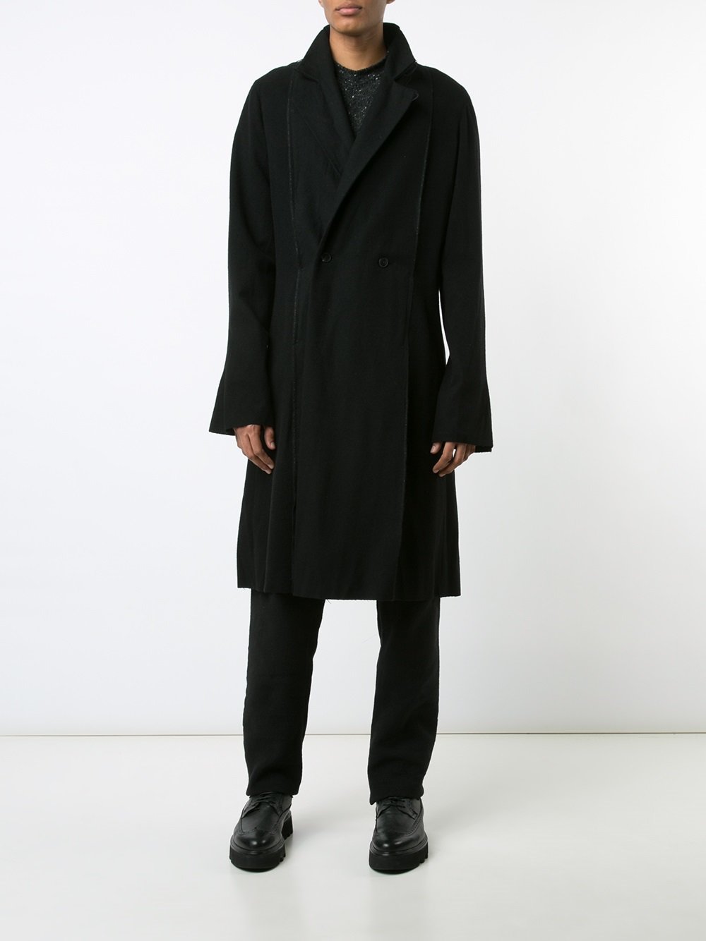 double fold coat