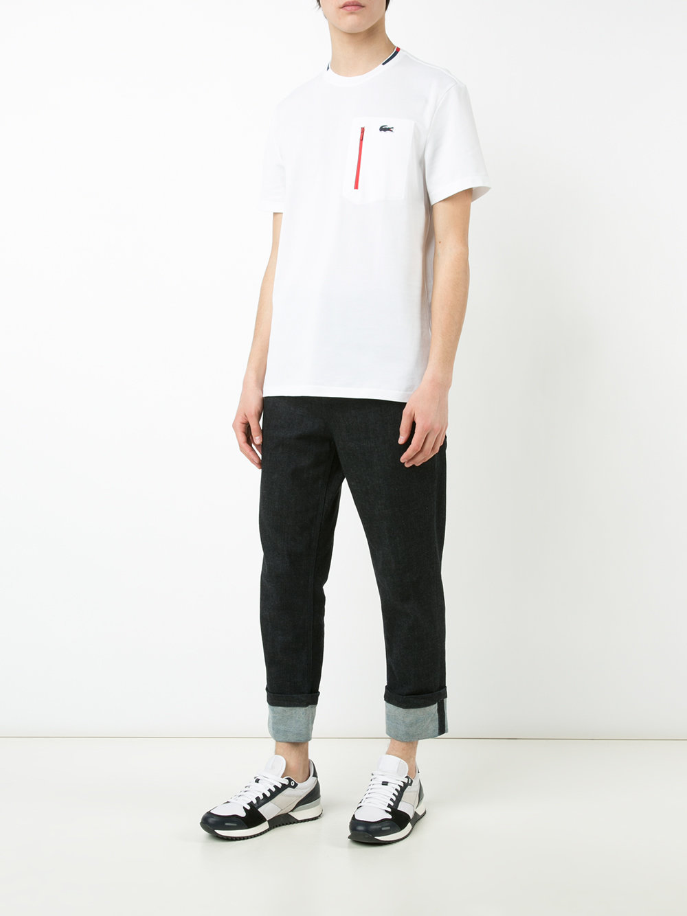 logo pocket T-shirt 