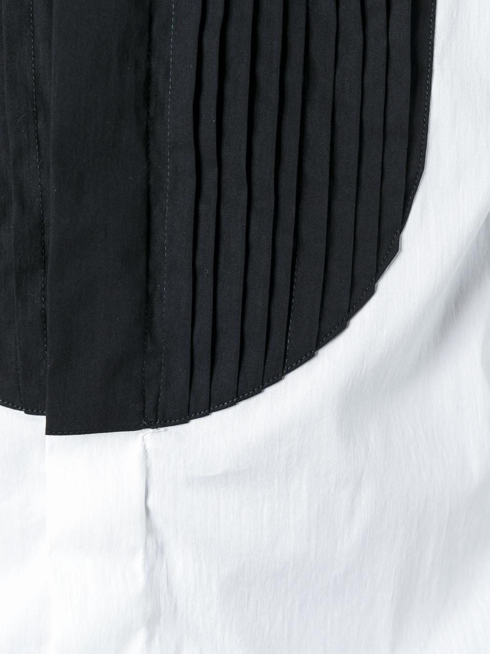 panelled shirt 