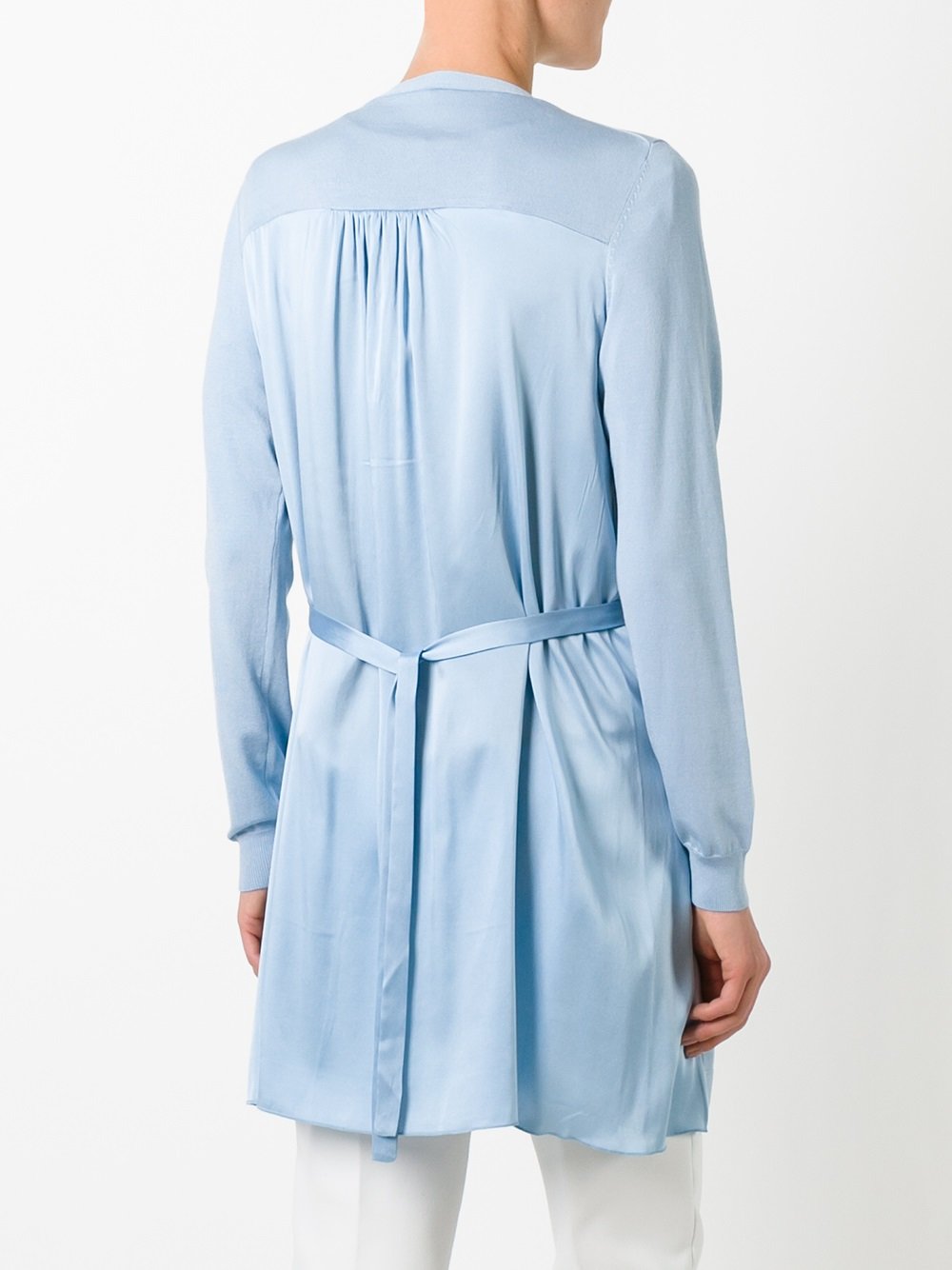 Safira pleated long cardigan