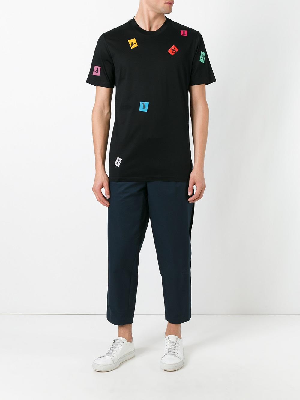 letters print T-shirt