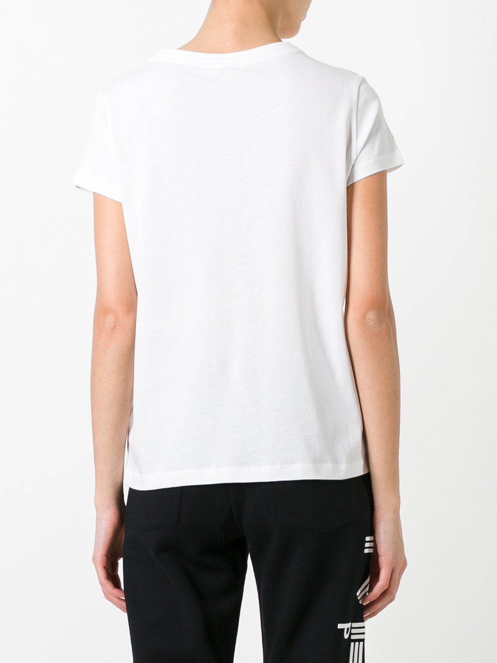 logo hem T-shirt