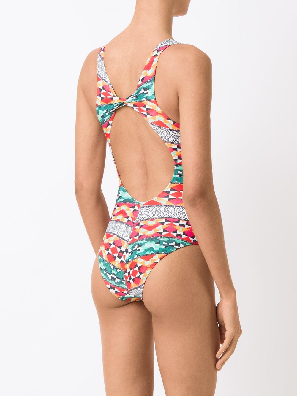 printed swimsuit