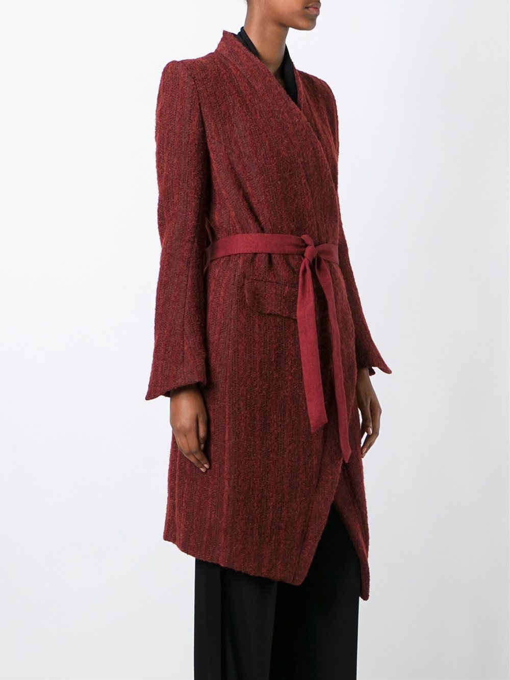 belted cardi-coat