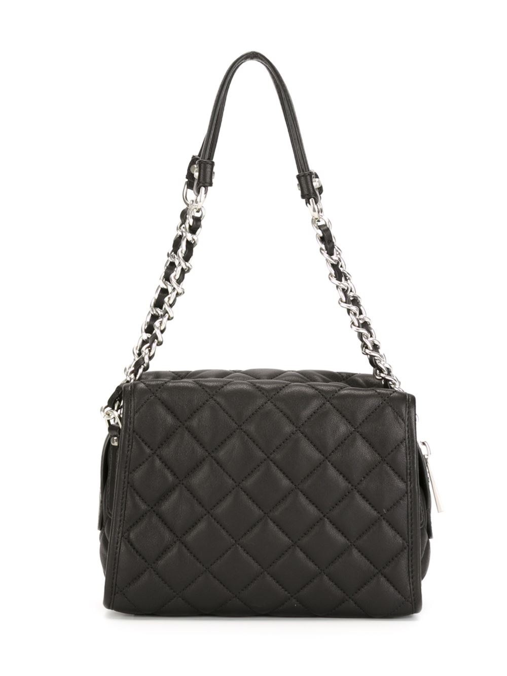 quilted shoulder bag