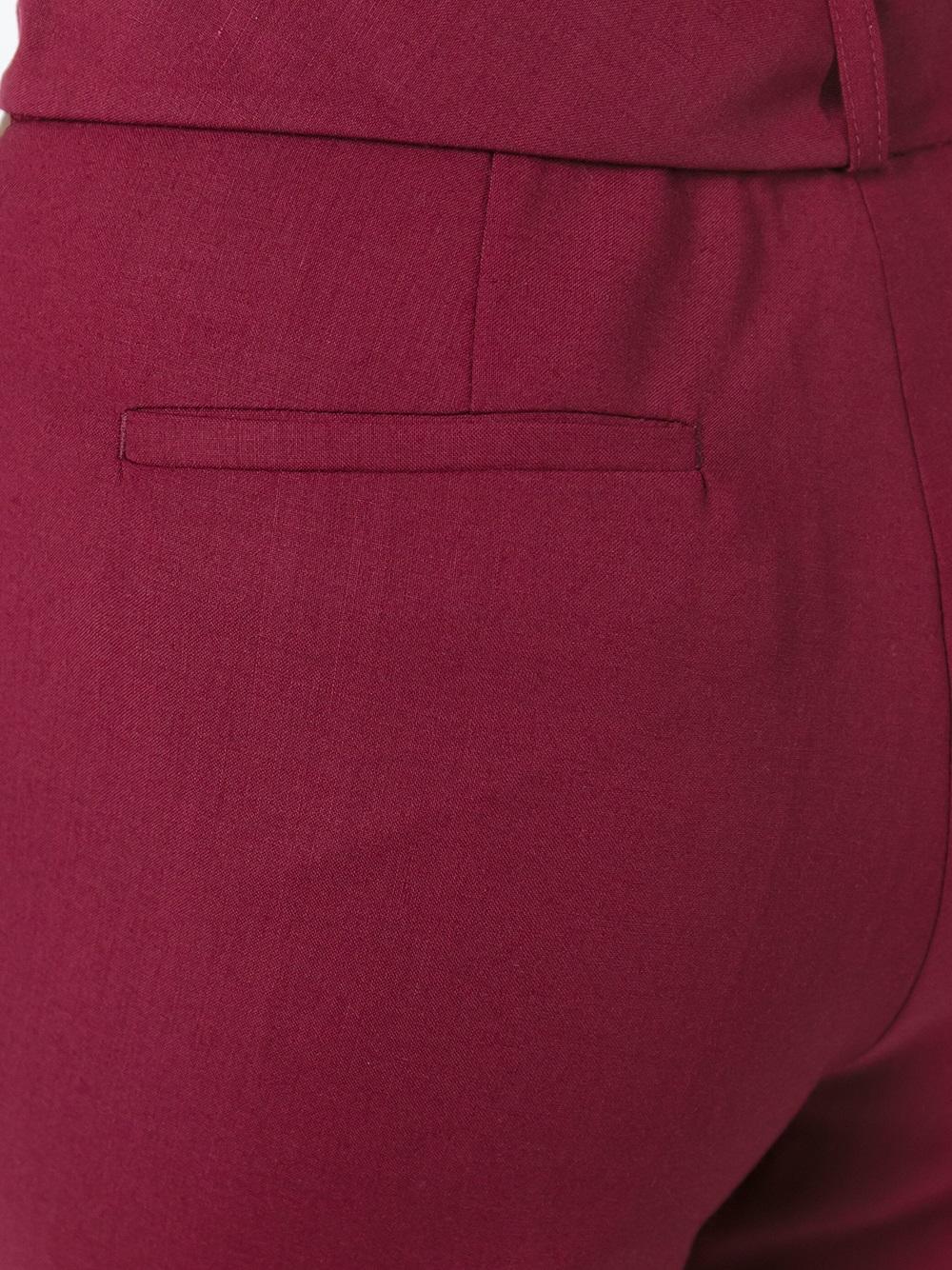 straight tailored trousers
