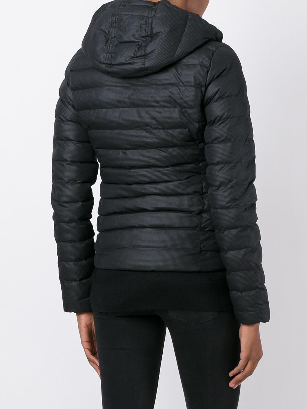 slim fit padded jacket