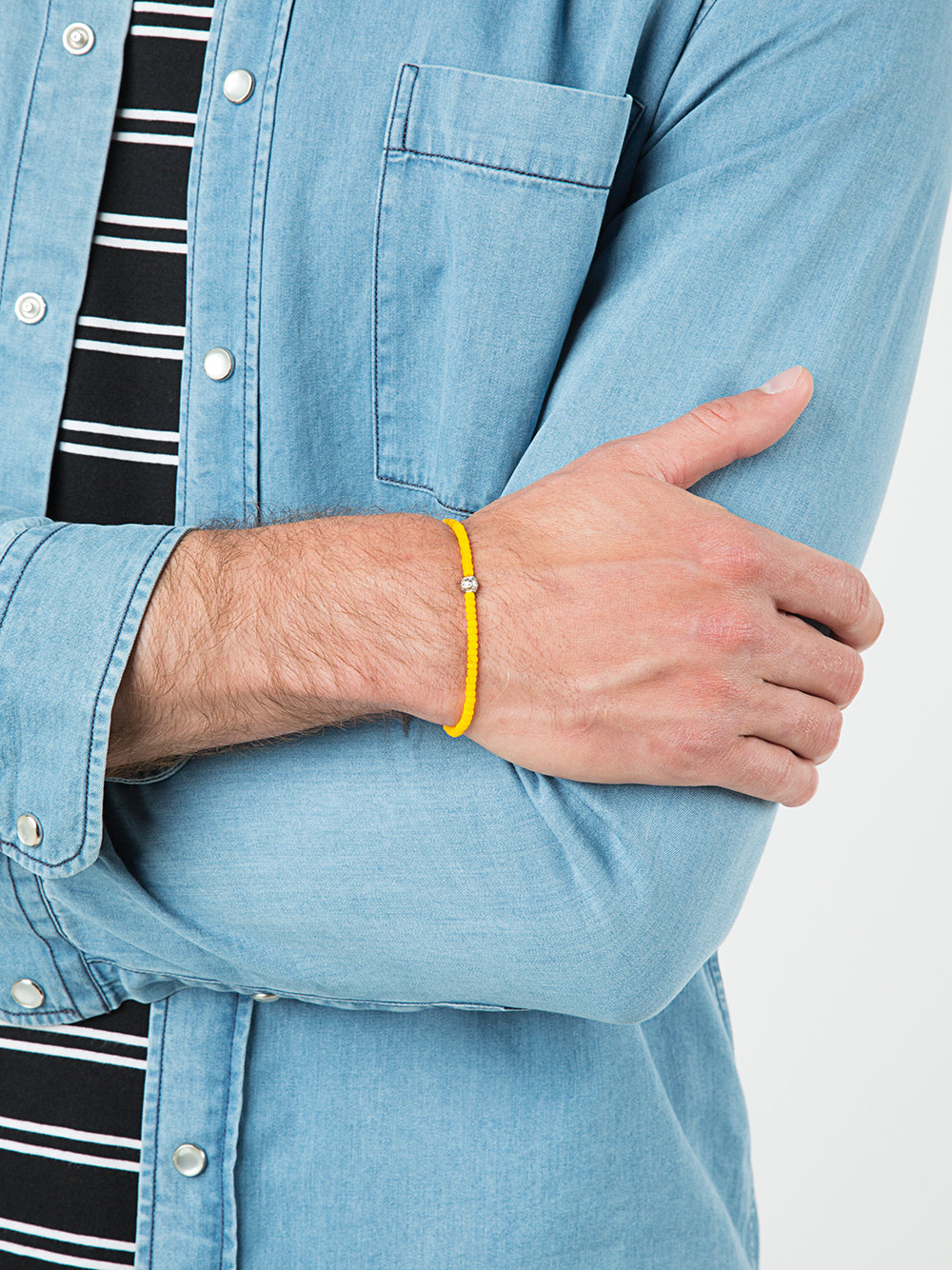 Solar Plexus Chakra beaded bracelet