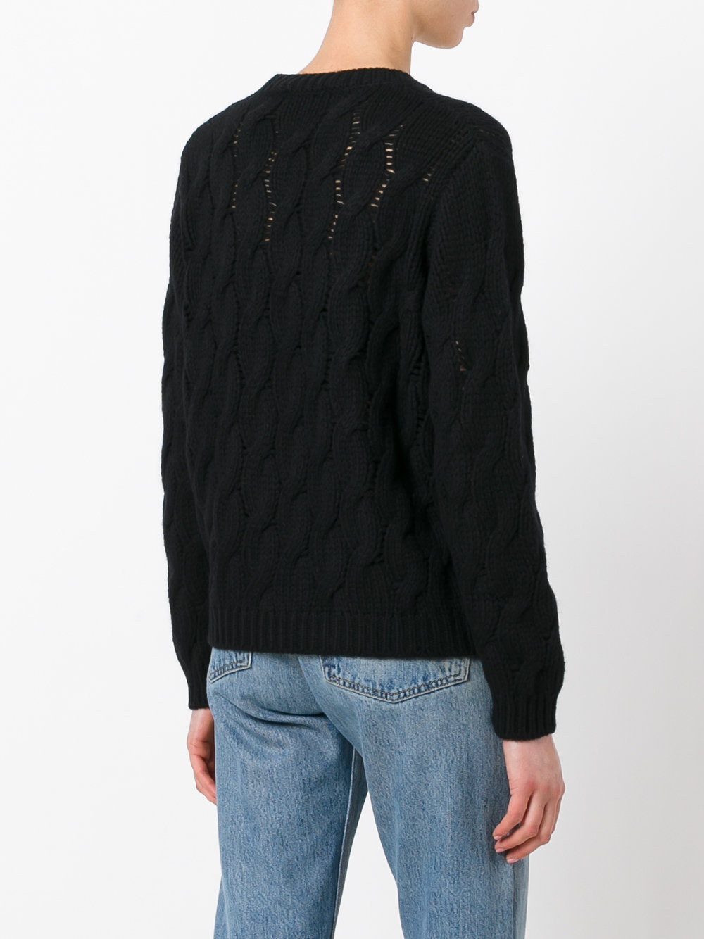 cable knit jumper