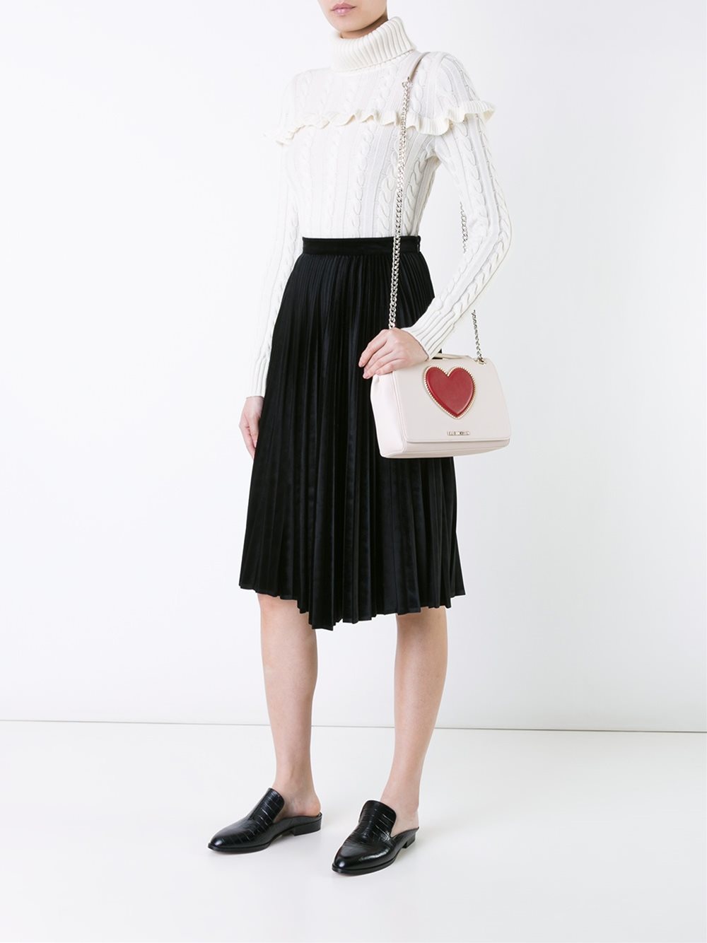 medium 'heart' crossbody bag