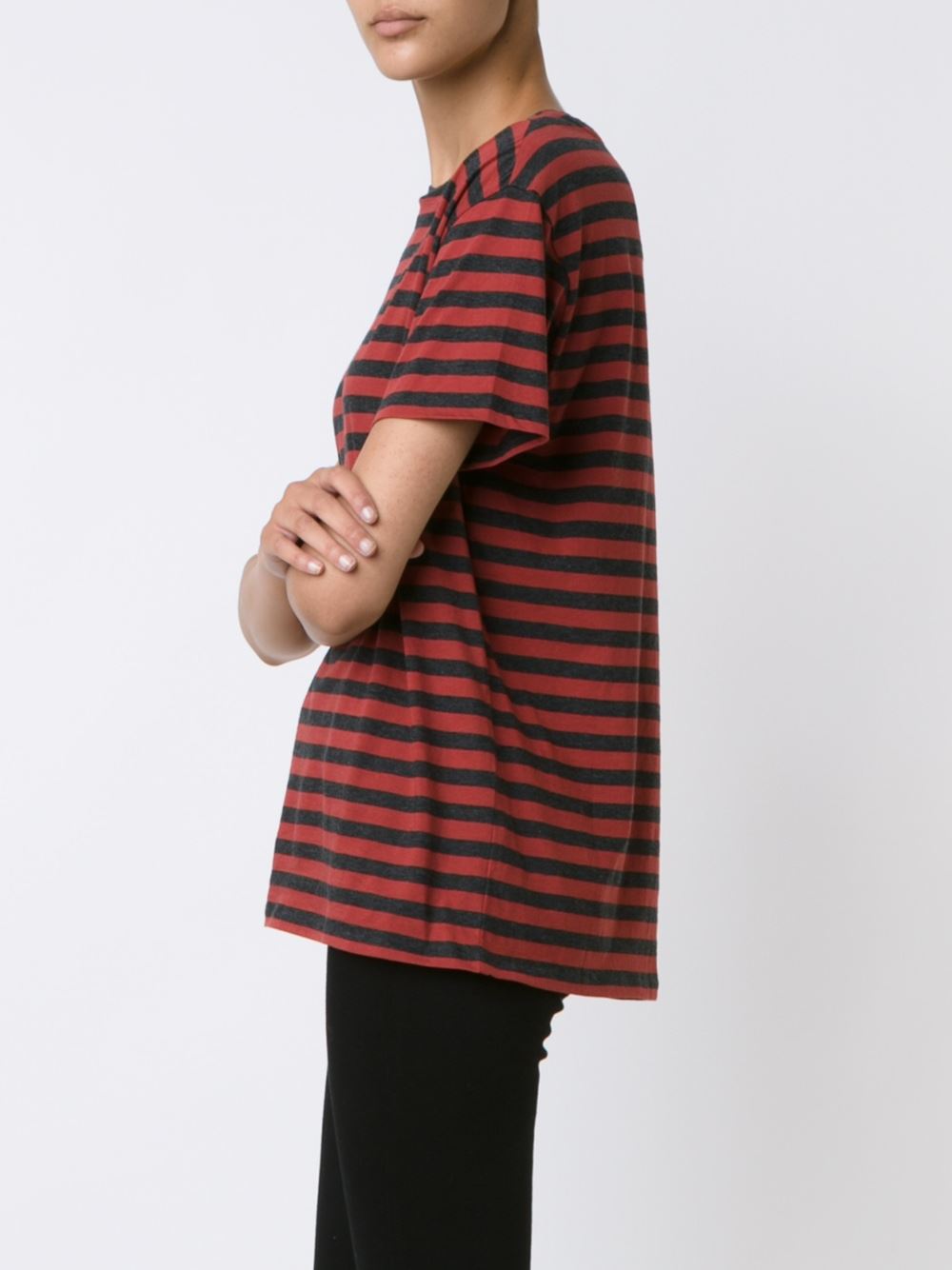 striped T-shirt