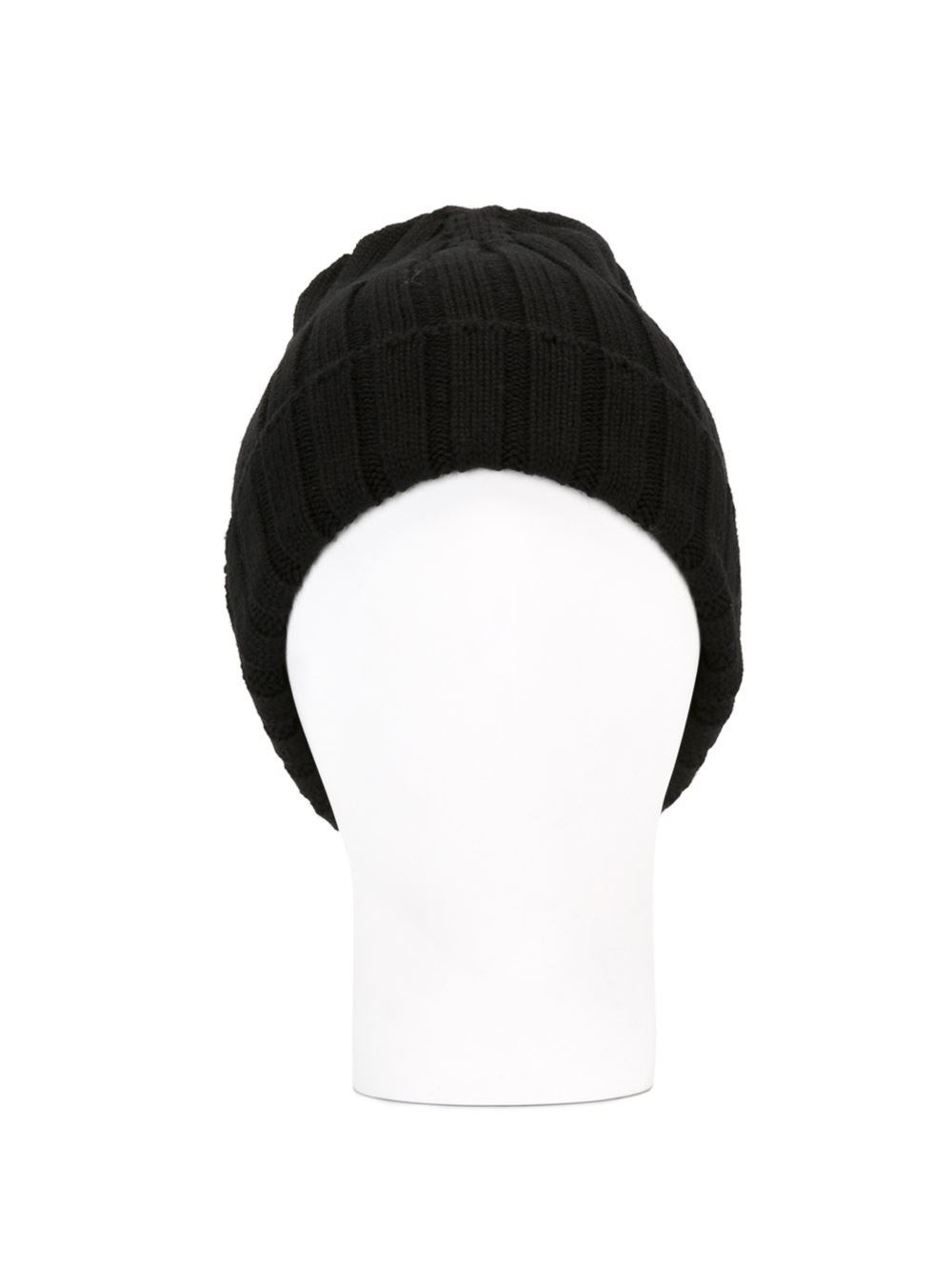 ribbed beanie hat