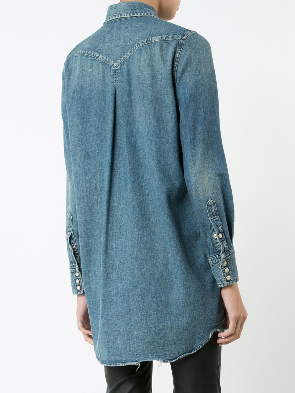 denim shirt dress