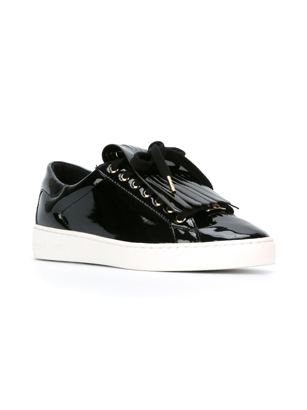 fringe detail slip on sneakers