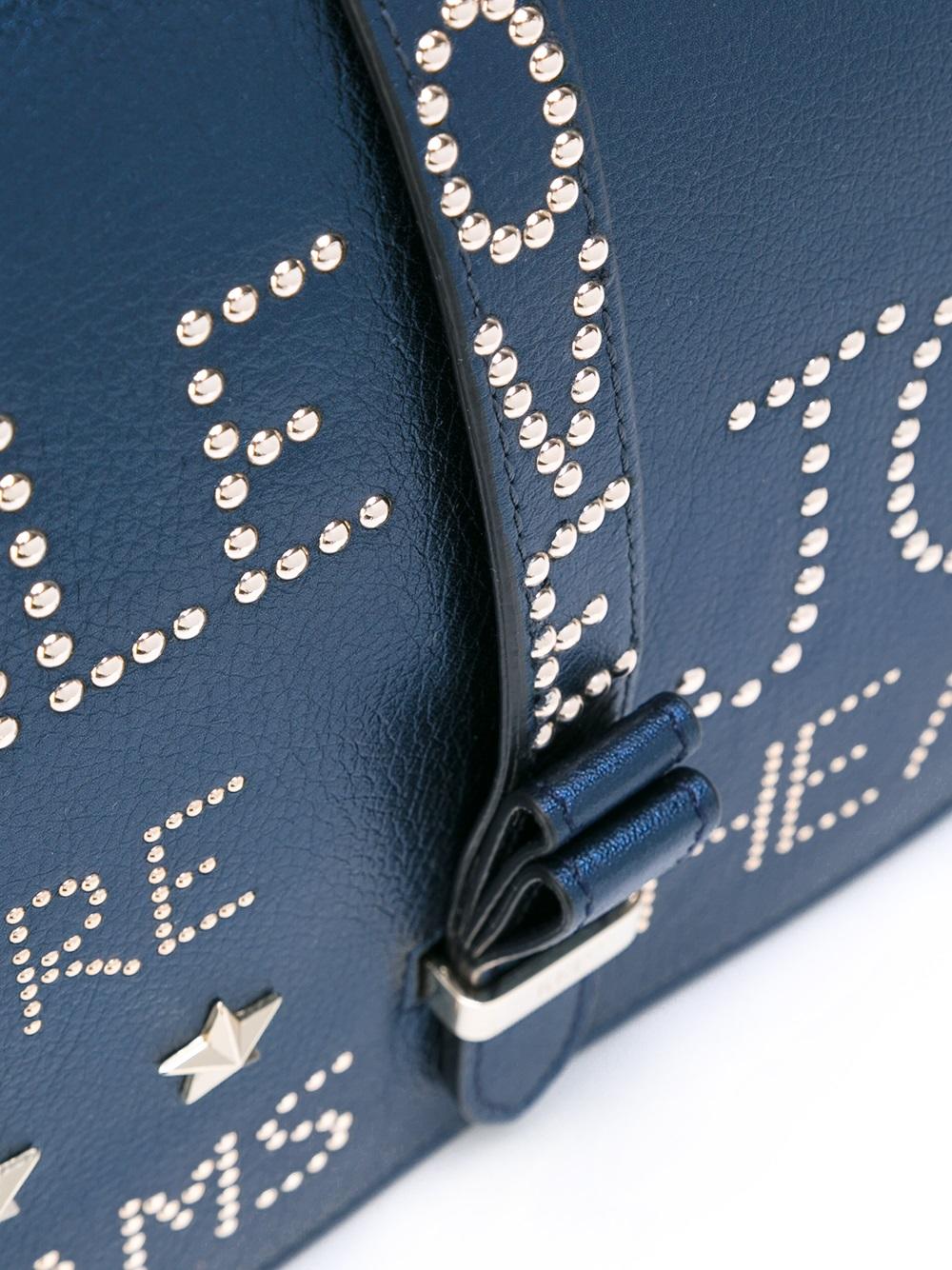 studded medium tote