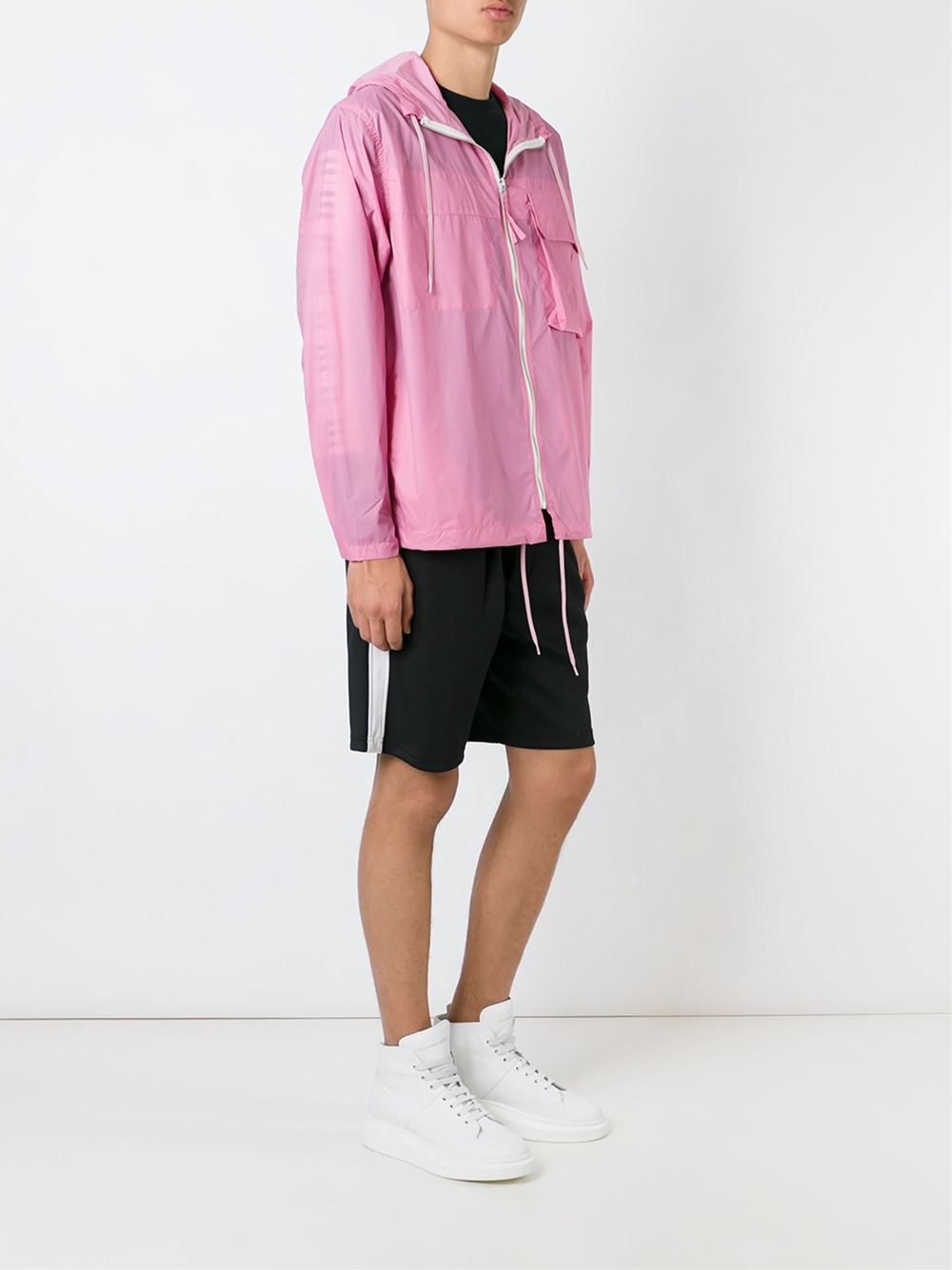 'Cropped Lizard Parka'夹克