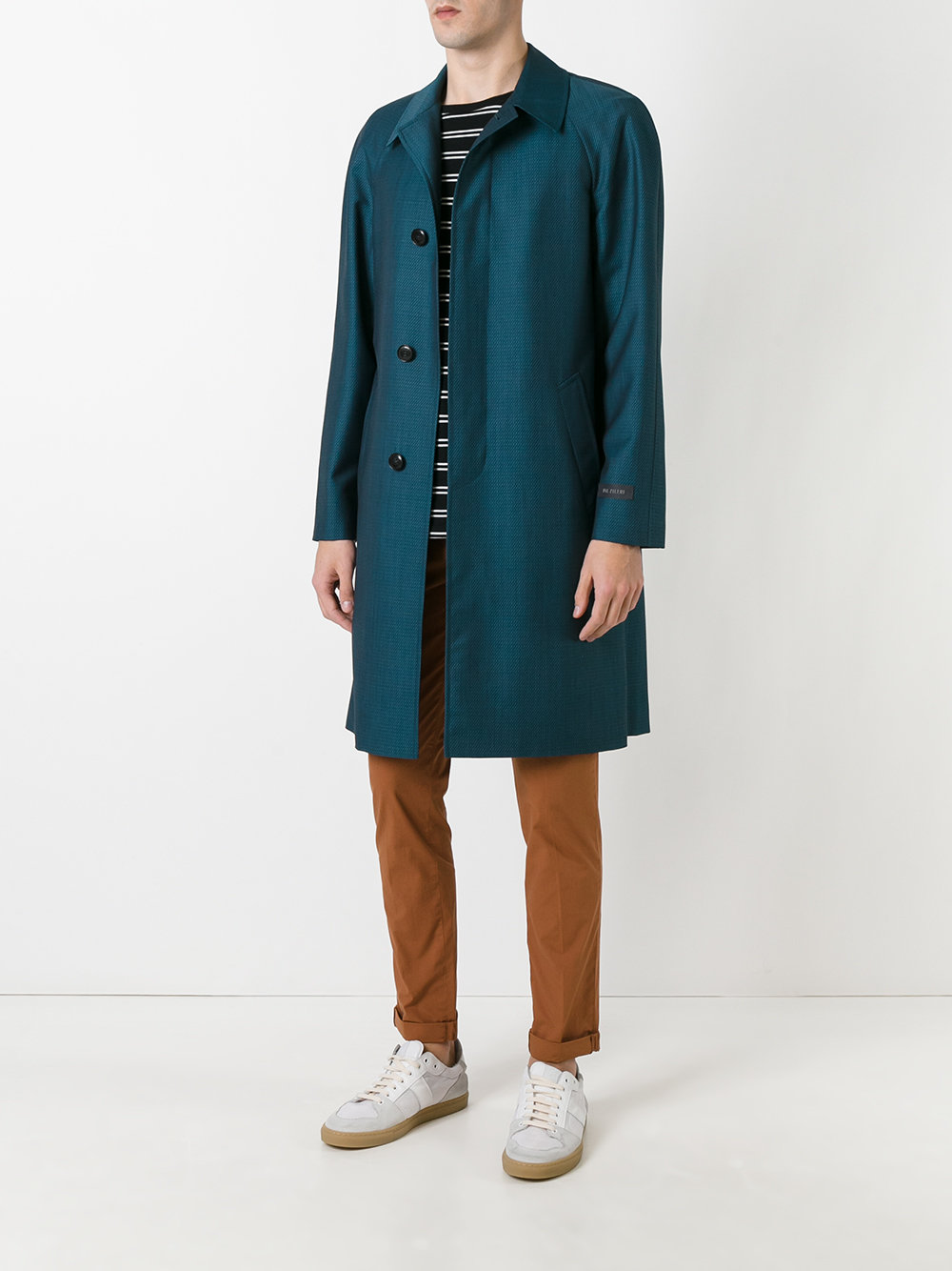 button-down coat