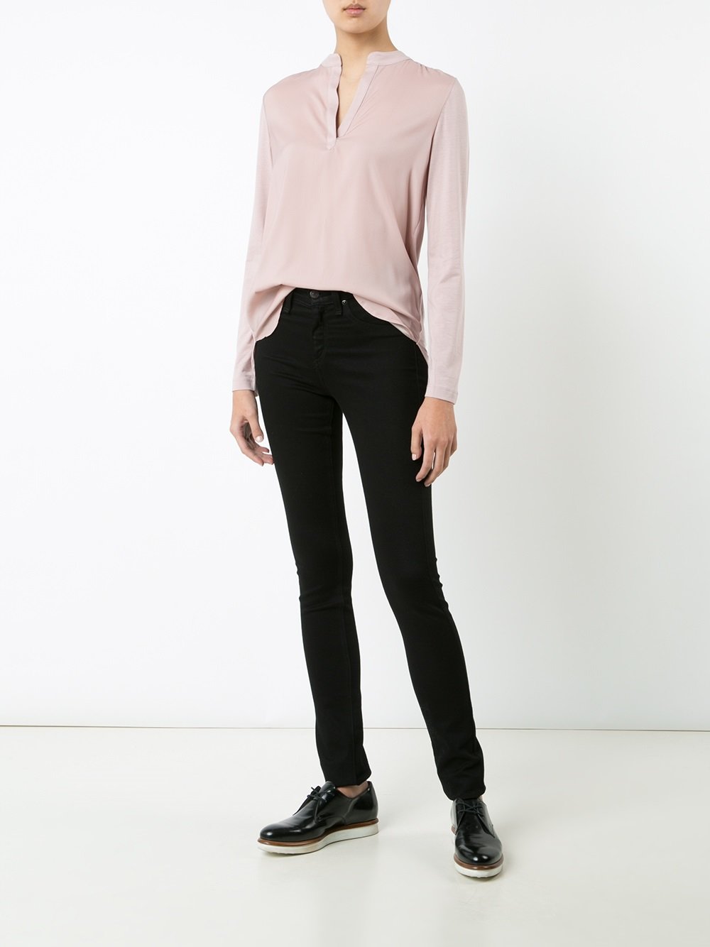 v-neck blouse 