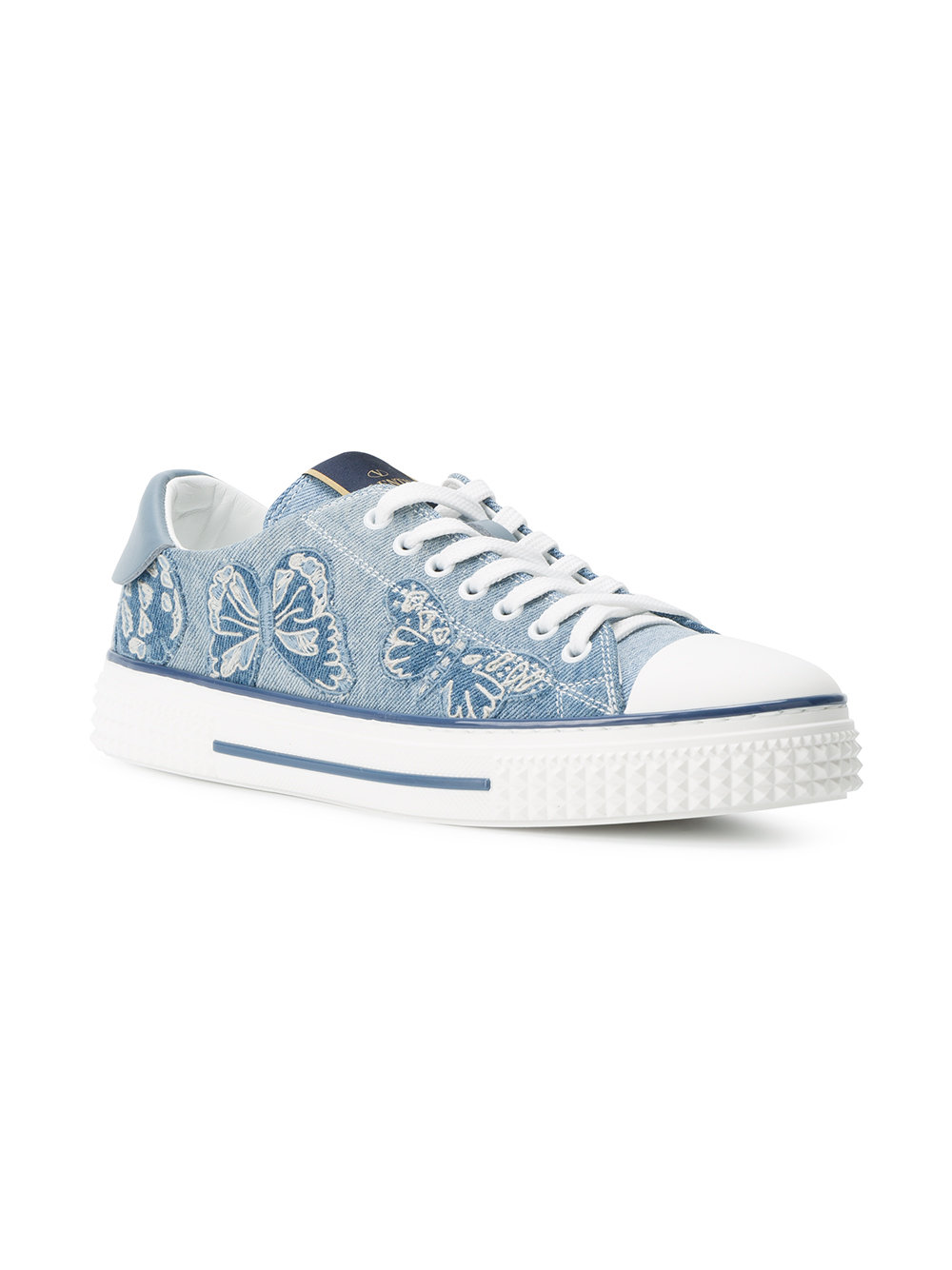 Valentino Garavani butterfly appliqué sneakers
