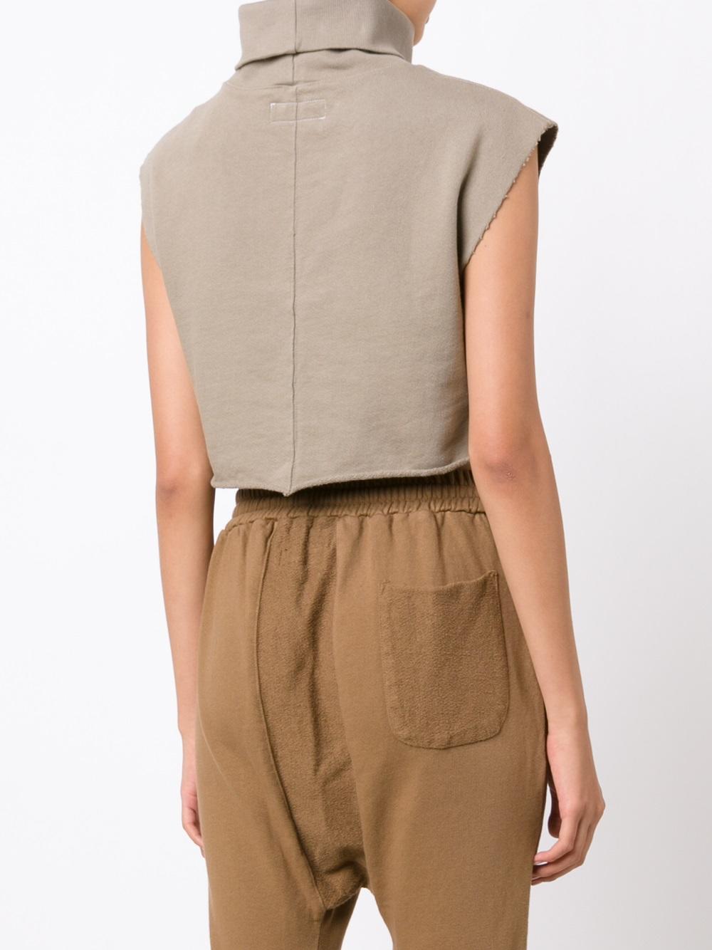 turtleneck cropped tank top
