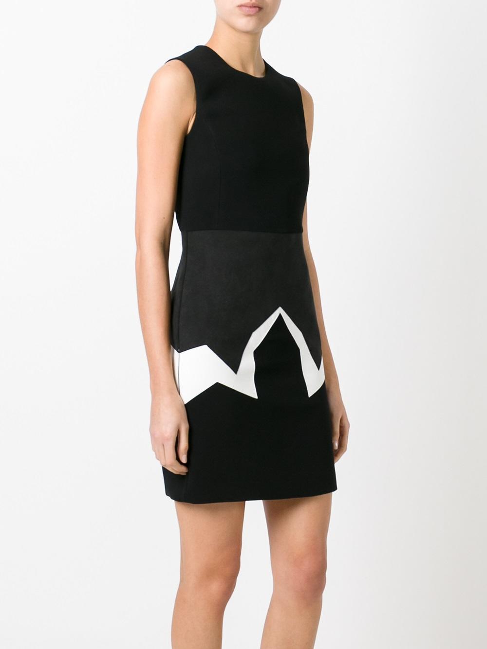 geometric detail dress