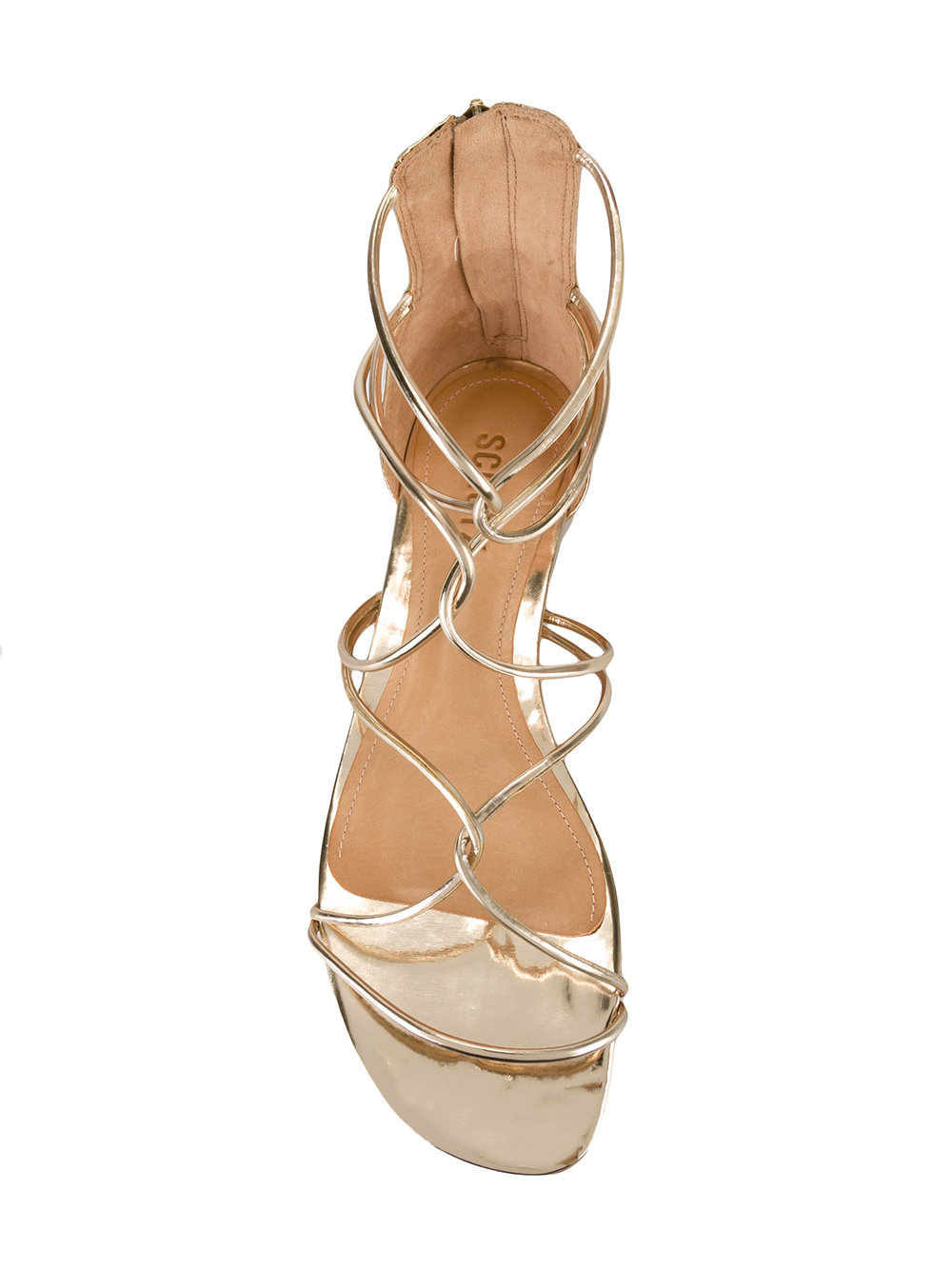 twisted strap sandals