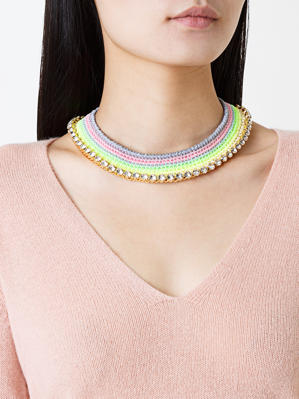 Rainbow Road necklace