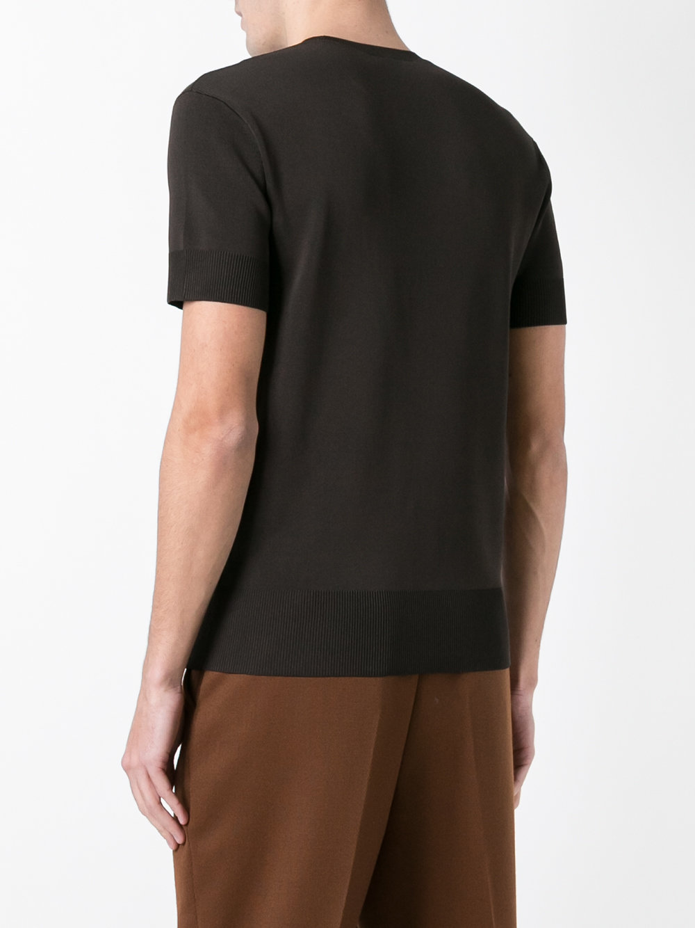 ribbed trim top