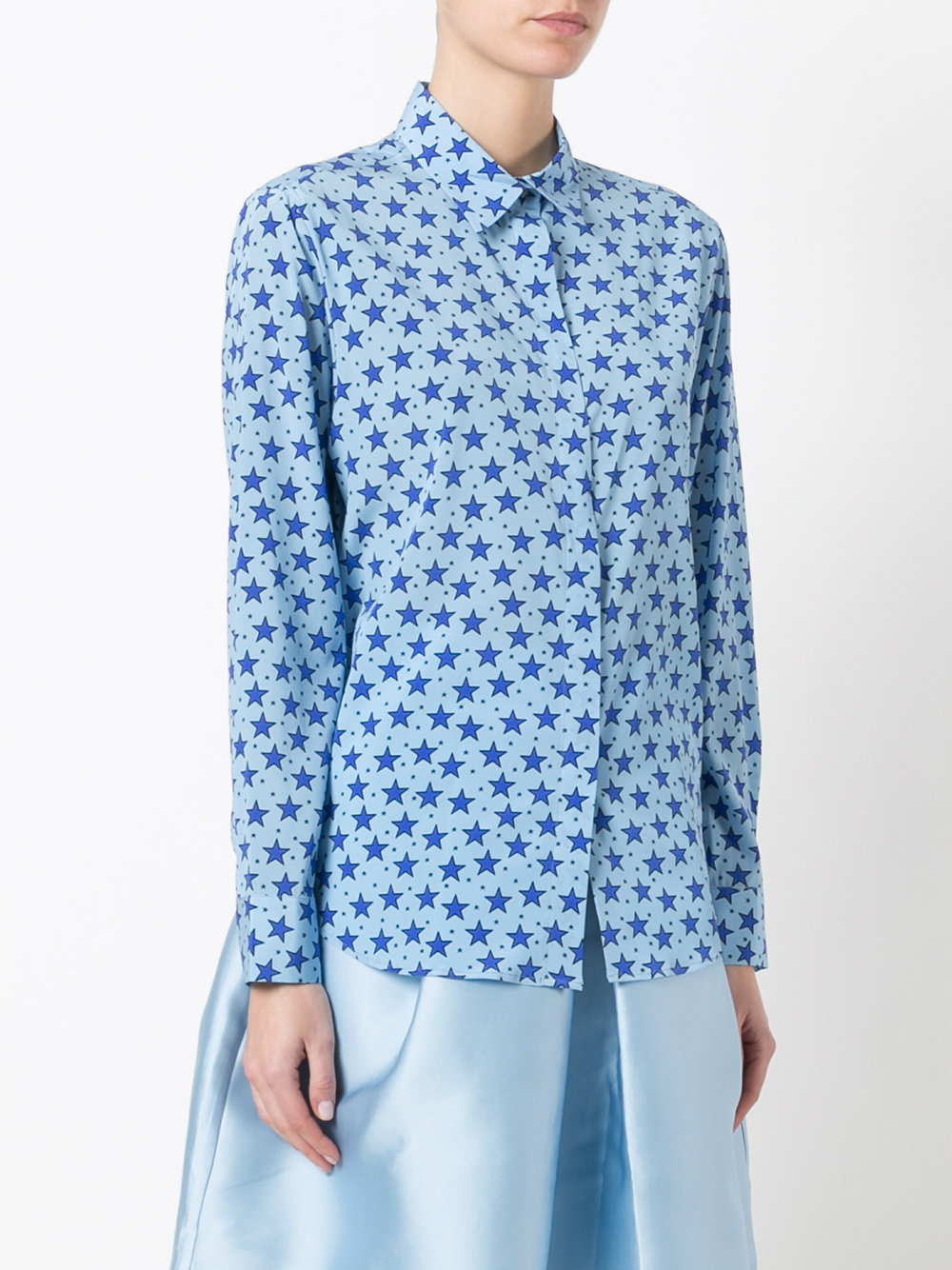 star patterned shirt