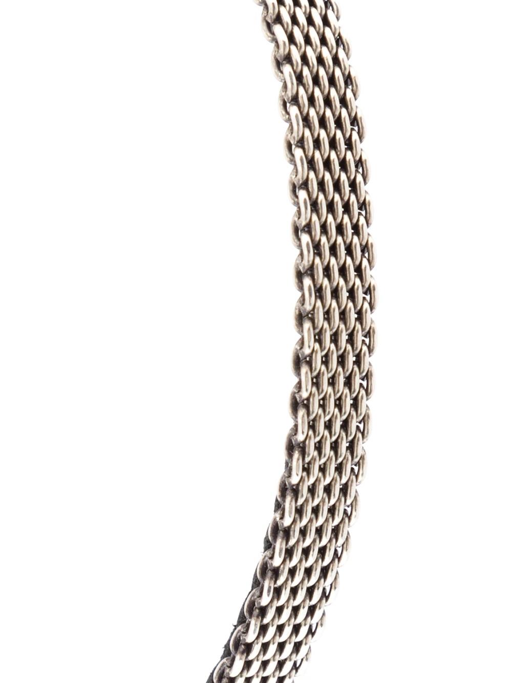 braided mesh band bracelet