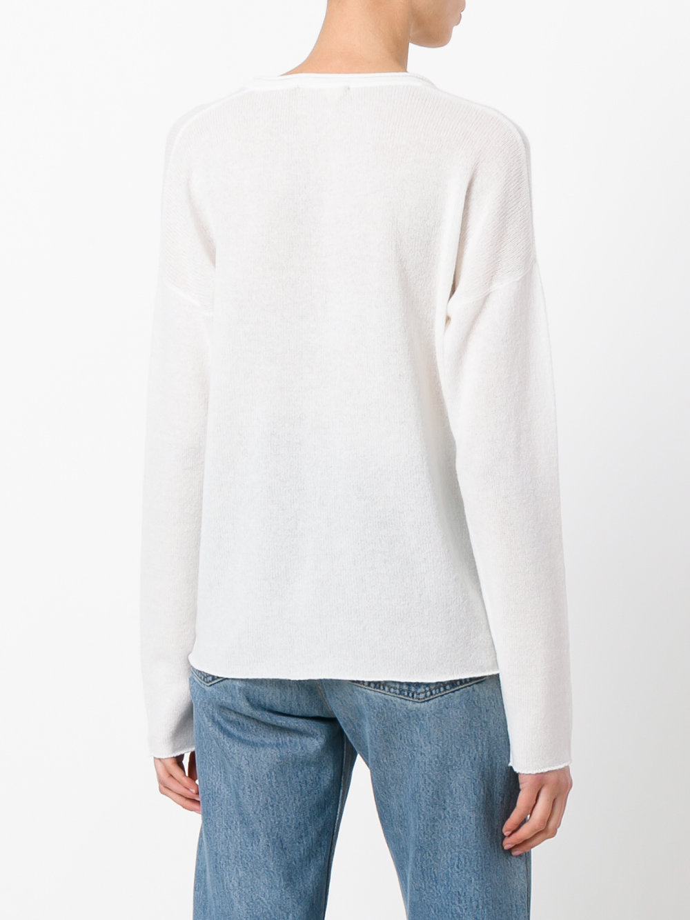 V-neck jumper