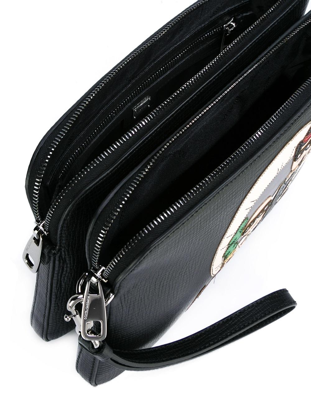 Western Designers patch clutch