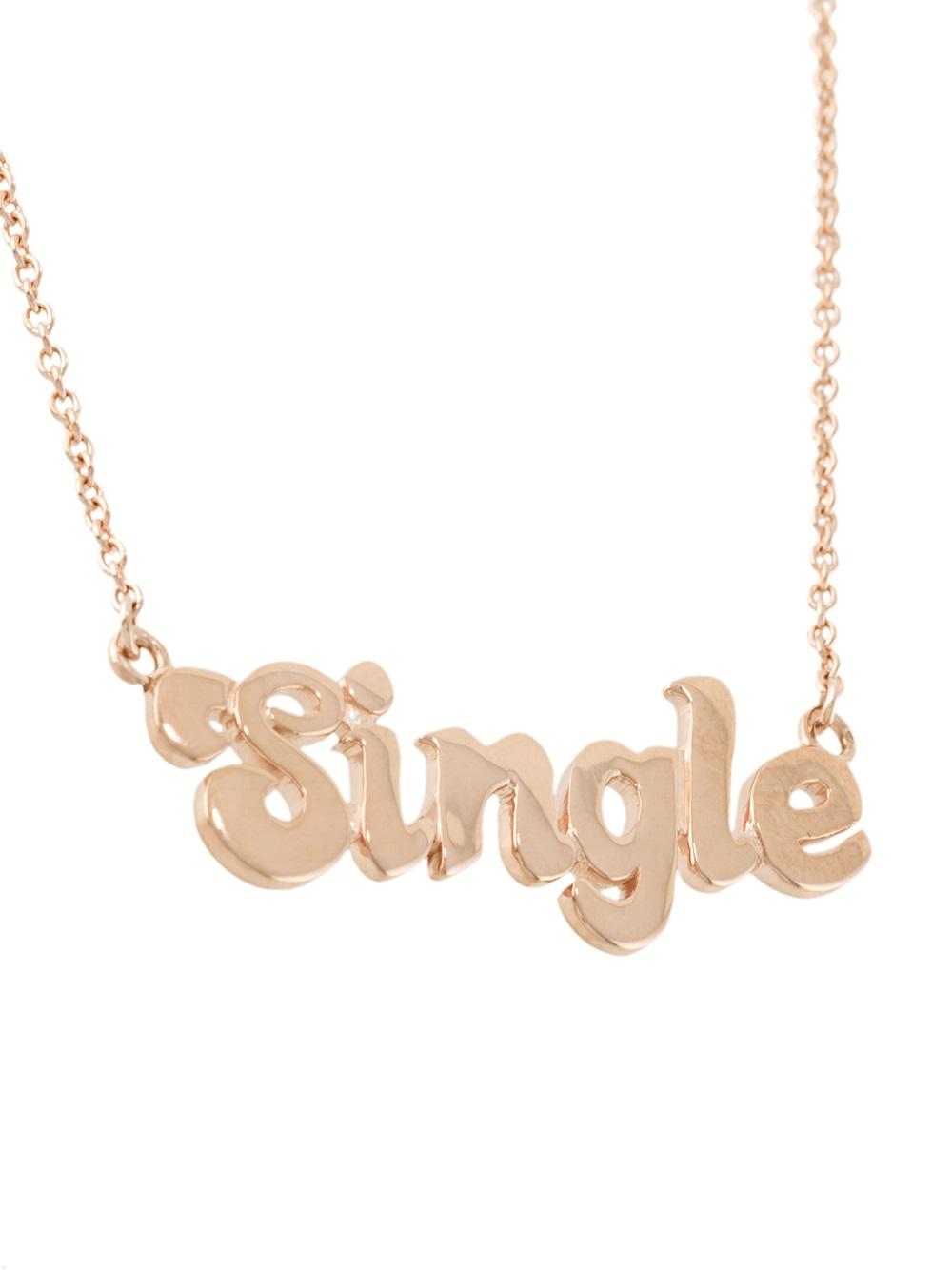 'Single' necklace