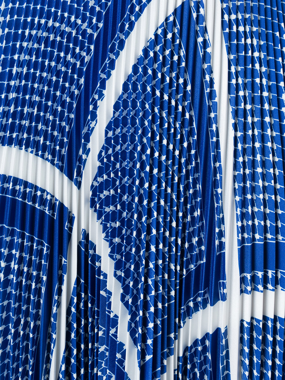 printed pleated skirt 