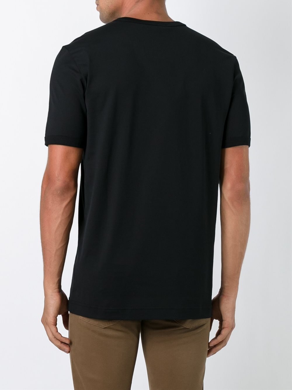 crown & bee embroidered T-shirt 