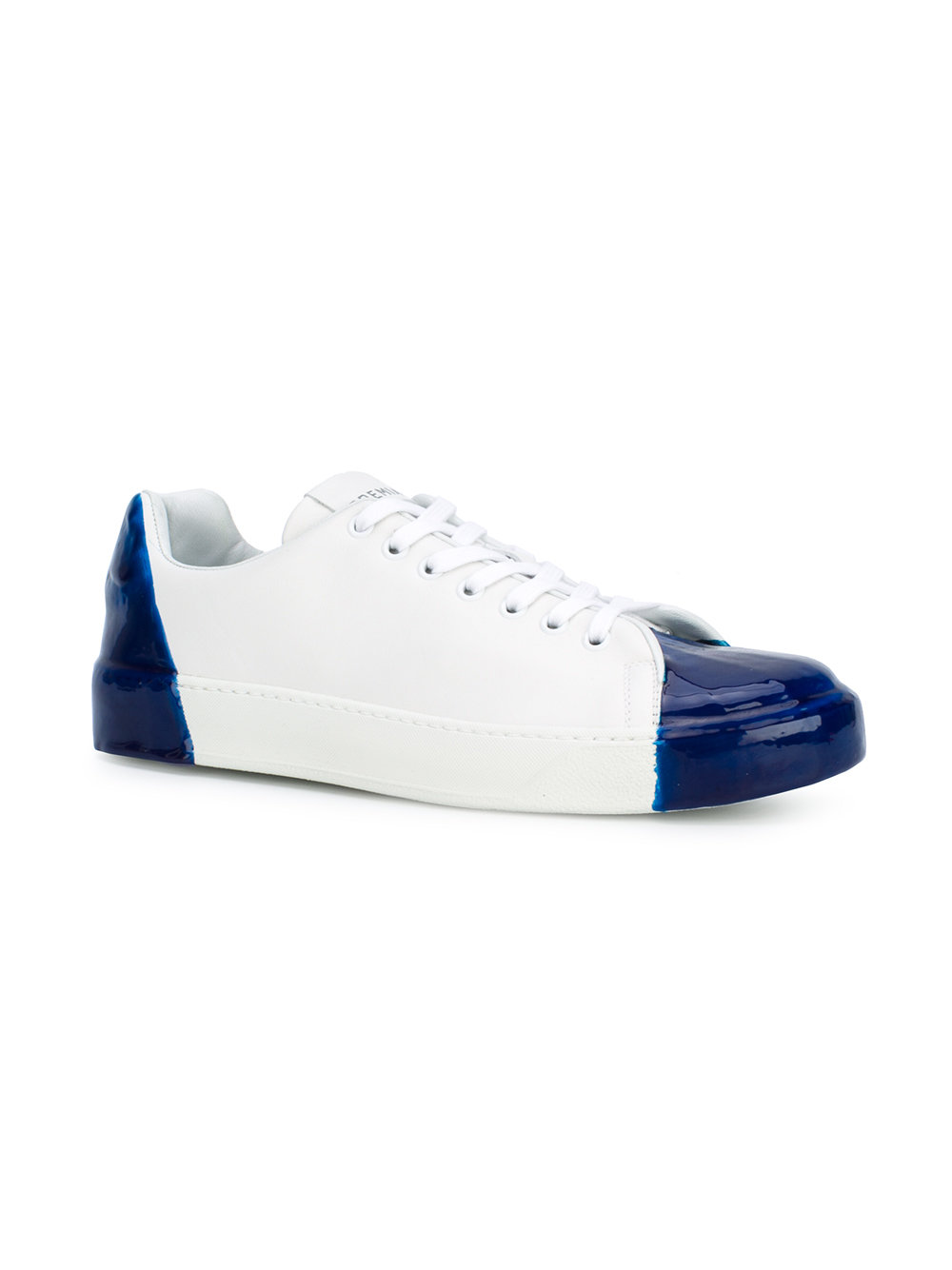 contrast tip sneakers 