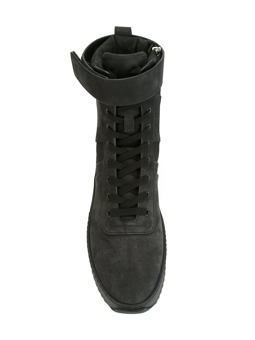 lace-up hi top sneakers 