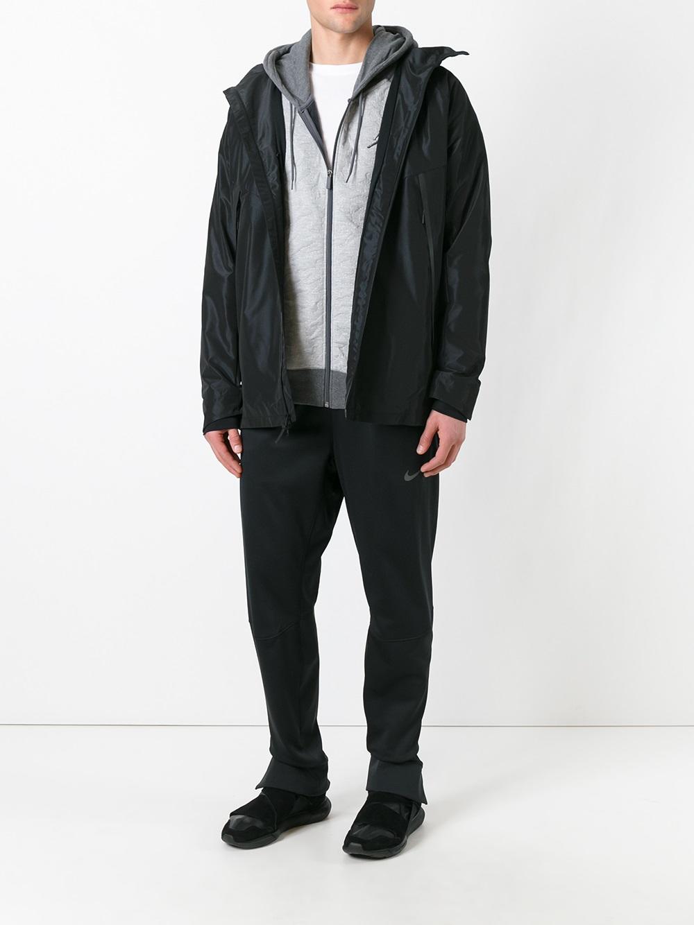 bonded parka jacket