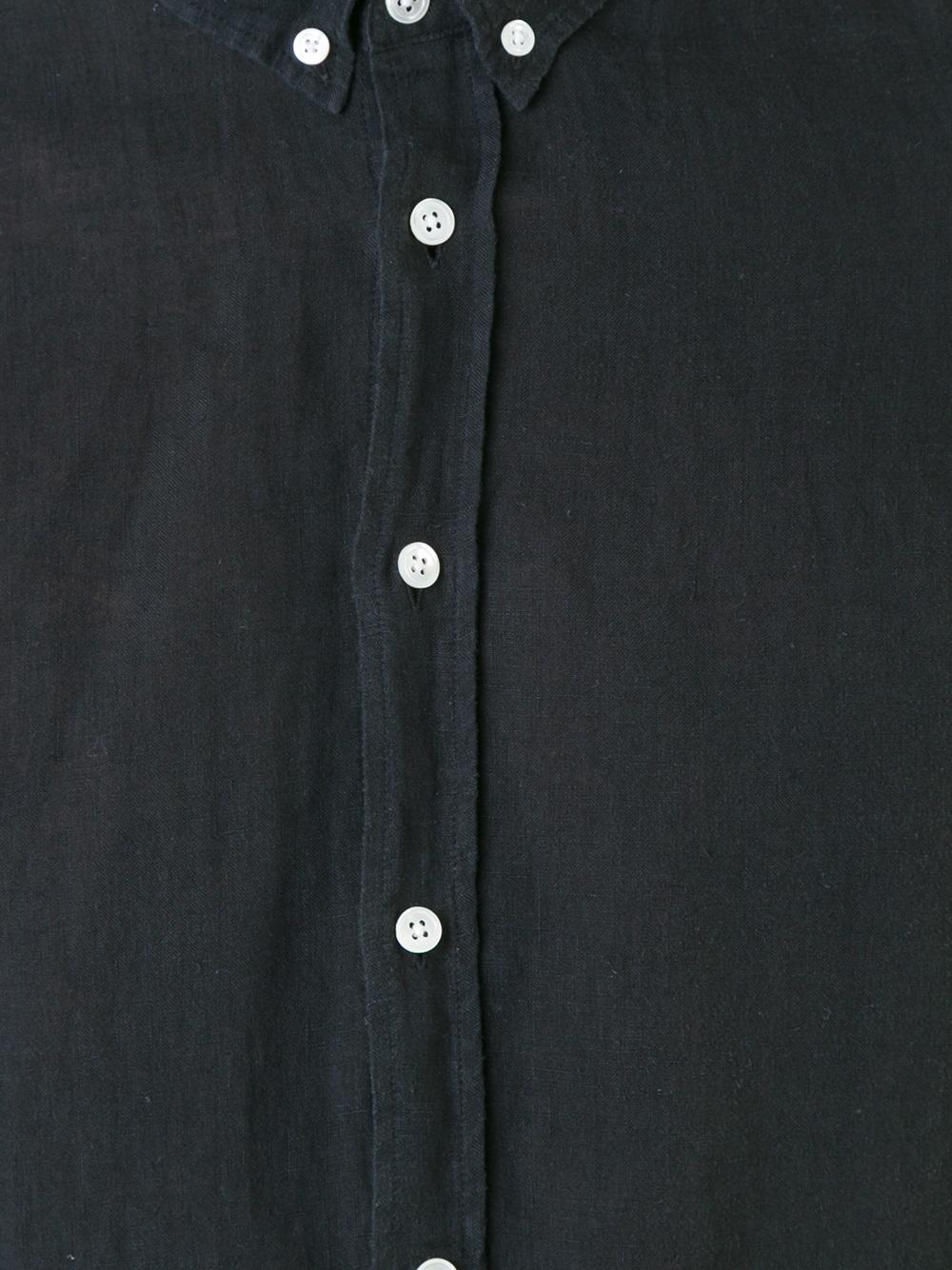 buttoned collar shirt