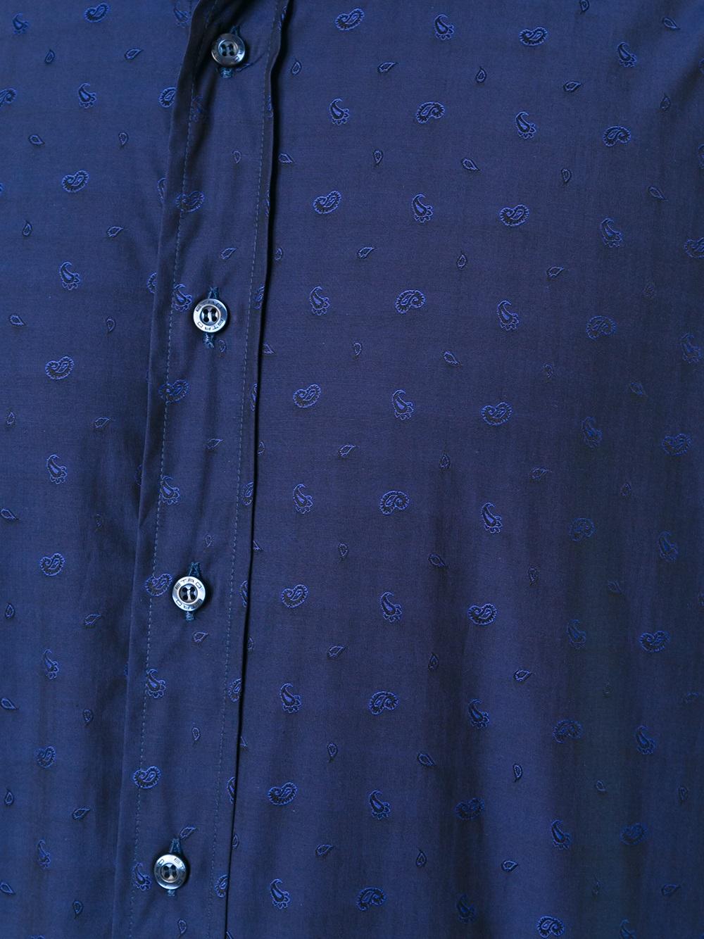paisley print shirt