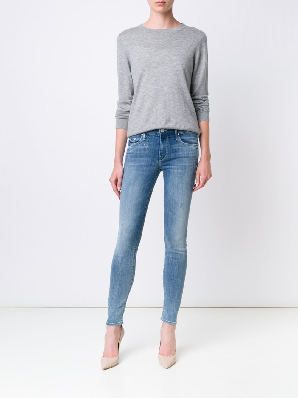 'Double Time' skinny jeans
