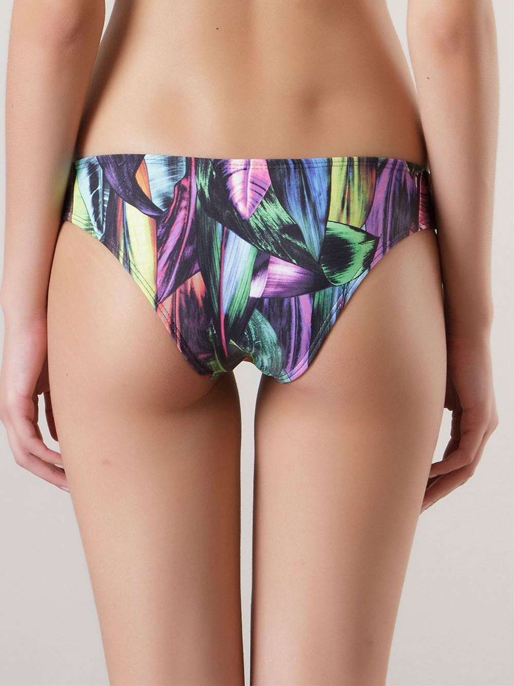 printed bikini bottoms